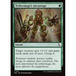 Reality Fracture - 117 - Tethermage's Advantage - Common - G - Non-foil (Front)