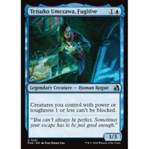 Reality Fracture - 221 - Tetsuko Umezawa, Fugitive - Uncommon - U - Non-foil (Front)