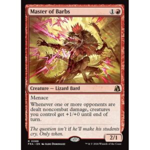 Reality Fracture - 88 - Master of Barbs - Rare - R - Non-foil (Front)