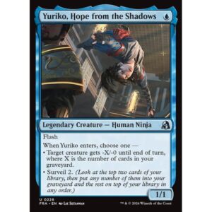 Reality Fracture - 226 - Yuriko, Hope from the Shadows - Uncommon - U - Non-foil (Front)