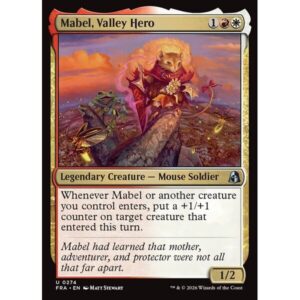 Reality Fracture - 274 - Mabel, Valley Hero - Uncommon - WR - Non-foil (Front)