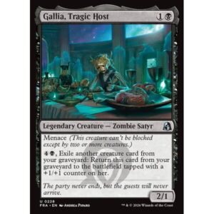 Reality Fracture - 228 - Gallia, Tragic Host - Uncommon - B - Non-foil (Front)