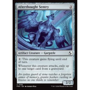 Reality Fracture - 166 - Afterthought Sentry - Common - C - Non-foil (Front)