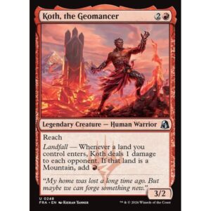 Reality Fracture - 248 - Koth, the Geomancer - Uncommon - R - Non-foil (Front)