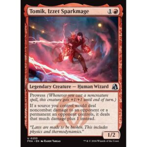 Reality Fracture - 253 - Tomik, Izzet Sparkmage - Uncommon - R - Non-foil (Front)
