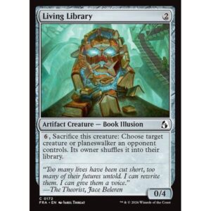 Reality Fracture - 172 - Living Library - Common - C - Non-foil (Front)