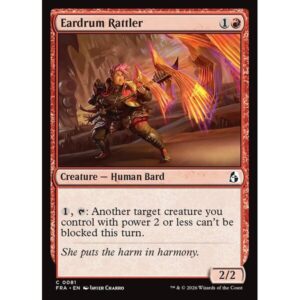 Reality Fracture - 81 - Eardrum Rattler - Common - R - Non-foil (Front)