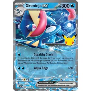30th Celebration - 021/128 - Greninja ex