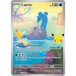 30th Celebration - 131/128 - Lapras