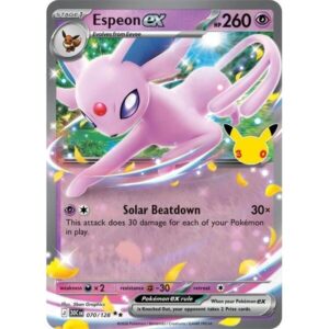 30th Celebration - 070/128 - Espeon ex