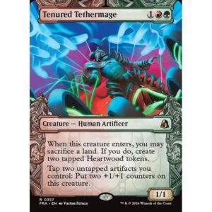 Reality Fracture - 357 - Tenured Tethermage - Rare - RG - Non-foil (Front)