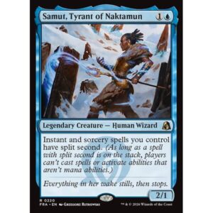 Reality Fracture - 220 - Samut, Tyrant of Naktamun - Rare - U - Non-foil (Front)