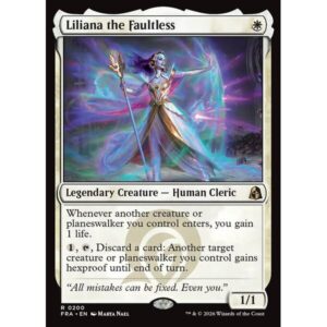 Reality Fracture - 200 - Liliana the Faultless - Rare - W - Non-foil (Front)