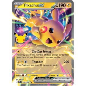 30th Celebration - 054/128 - Pikachu ex