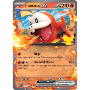 30th Celebration - 015/128 - Fuecoco ex