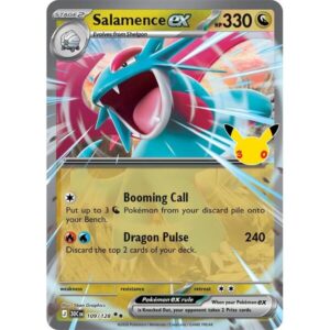 30th Celebration - 109/128 - Salamence ex