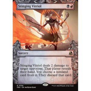 Reality Fracture - 356 - Stinging Vitriol - Rare - BR - Non-foil (Front)