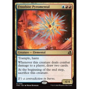 Reality Fracture - 135 - Frostbite Pyromental - Rare - UR - Non-foil (Front)