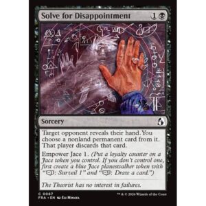 Reality Fracture - 67 - Solve for Disappointment - Common - B - Non-foil (Front)