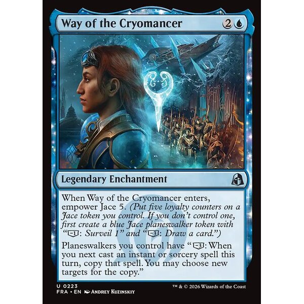 Reality Fracture - 223 - Way of the Cryomancer - Uncommon - U - Non-foil (Front)