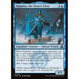 Reality Fracture - 215 - Hapatra, the Desert Frost - Uncommon - U - Non-foil (Front)