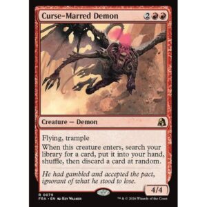 Reality Fracture - 79 - Curse-Marred Demon - Rare - R - Non-foil (Front)