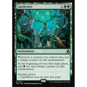Reality Fracture - 103 - Gardenize - Rare - G - Non-foil (Front)