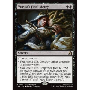 Reality Fracture - 71 - Vraska's Final Mercy - Rare - B - Non-foil (Front)