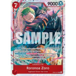 Adventure on Kami's Island - EB04-007 - Roronoa Zoro - Super Rare