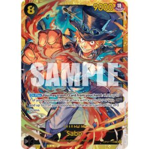 500 Years in the Future - OP07-118 - Sabo - Secret Rare