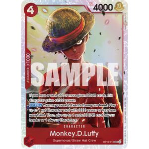 Legacy of the Master - OP12-015 - Monkey.D.Luffy - Super Rare