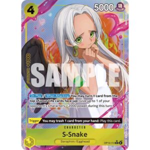 Carrying On His Will - OP13-114 - S-Snake - Alternate Art