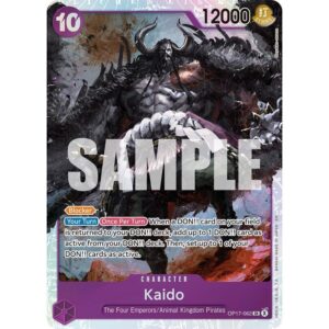 The World's Strongest Warriors - OP17-062 - Kaido - Super Rare