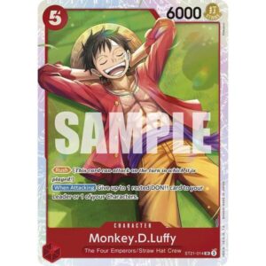 ST-21: Starter Deck 21 EX Gear 5 - ST21-014 - Monkey.D.Luffy - Super Rare