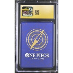 Alternative view of CGC 10 Pristine - 2024 One Piece Japanese Royal Blood Trafalgar Law Manga Alt Art Parallel #OP10-119