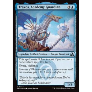 Reality Fracture - 222 - Traxos, Academy Guardian - Uncommon - U - Non-foil (Front)