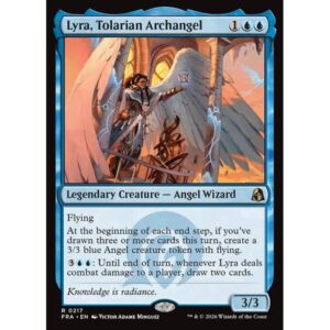 Reality Fracture - 217 - Lyra, Tolarian Archangel - Rare - U - Non-foil (Front)