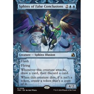 Reality Fracture - 338 - Sphinx of False Conclusions - Rare - U - Non-foil (Front)