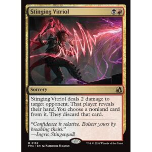 Reality Fracture - 152 - Stinging Vitriol - Rare - BR - Non-foil (Front)