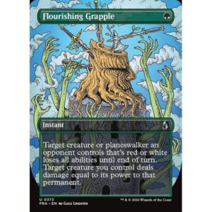 Reality Fracture - 372 - Flourishing Grapple - Uncommon - G - Non-foil (Front)