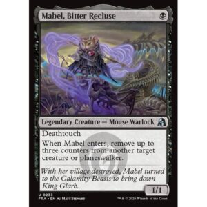 Reality Fracture - 233 - Mabel, Bitter Recluse - Uncommon - B - Non-foil (Front)