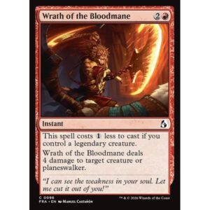 Reality Fracture - 96 - Wrath of the Bloodmane - Common - R - Non-foil (Front)