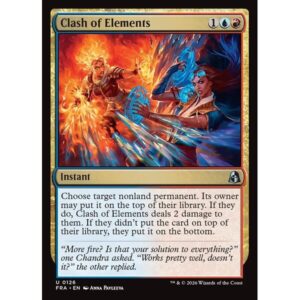 Reality Fracture - 126 - Clash of Elements - Uncommon - UR - Non-foil (Front)