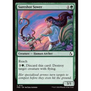 Reality Fracture - 115 - Sureshot Sower - Common - G - Non-foil (Front)