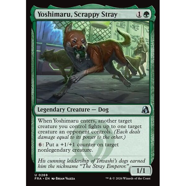 Reality Fracture - 269 - Yoshimaru, Scrappy Stray - Uncommon - G - Non-foil (Front)