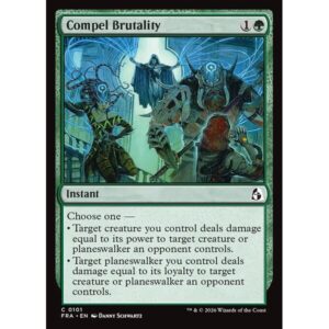 Reality Fracture - 101 - Compel Brutality - Common - G - Non-foil (Front)