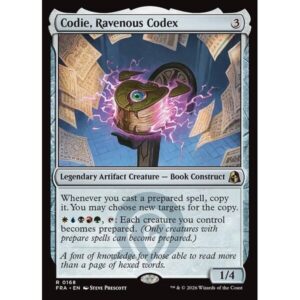 Reality Fracture - 168 - Codie, Ravenous Codex - Rare - C - Non-foil (Front)
