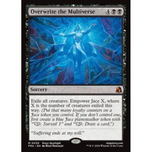 Reality Fracture - 59 - Overwrite the Multiverse - Mythic - B - Non-foil (Front)