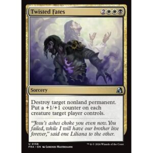 Reality Fracture - 158 - Twisted Fates - Uncommon - WB - Non-foil (Front)