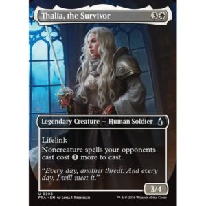 Reality Fracture - 296 - Thalia, the Survivor - Uncommon - W - Non-foil (Front)